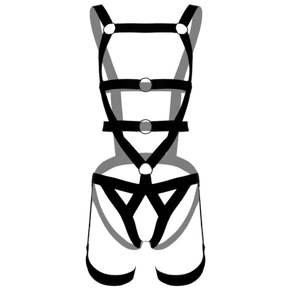 one-piece suits men body shoulder chest elastic harness belt double straps bodysuit with leg ring club pole dancing costume
one-piece suits men body shoulder chest elastic harness belt double straps bodysuit with leg ring club pole dancing costume