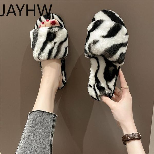 slippers jayhw 2021 fashion winter women's shoes home faux fur 1.5 cm heel zebra stripes size 36-41, Black
slippers jayhw 2021 fashion winter women's shoes home faux fur 1.5 cm heel zebra stripes size 36-41, Black