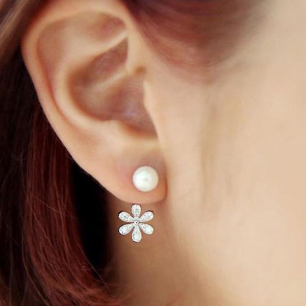 stud korean flower pearl silver color earrings for women chrysanthemum earing jewelry earring two ways to wear brincos, Golden;silver
stud korean flower pearl silver color earrings for women chrysanthemum earing jewelry earring two ways to wear brincos, Golden;silver