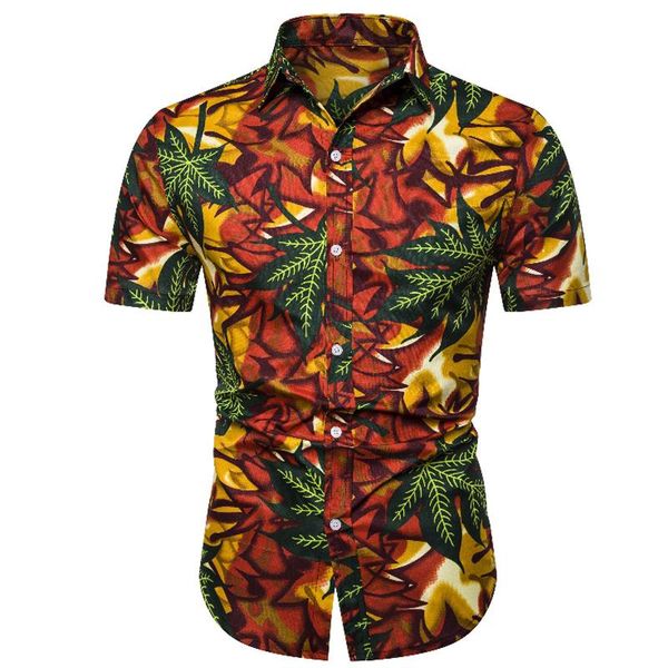 leaf print shirts men casual summer brand short sleeve mens aloha shirt beach holiday hawaiian camisas cosy ethnic style camisa men's, White;black
leaf print shirts men casual summer brand short sleeve mens aloha shirt beach holiday hawaiian camisas cosy ethnic style camisa men's, White;black
