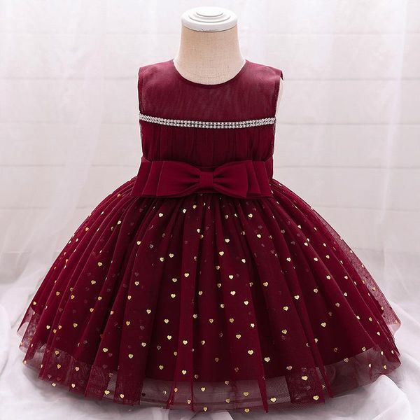 girl's dresses 2021 child kids clothes baptism 1 year birthday dress baby girl lace princess party heart pattern costumes gown, Red;yellow
girl's dresses 2021 child kids clothes baptism 1 year birthday dress baby girl lace princess party heart pattern costumes gown, Red;yellow