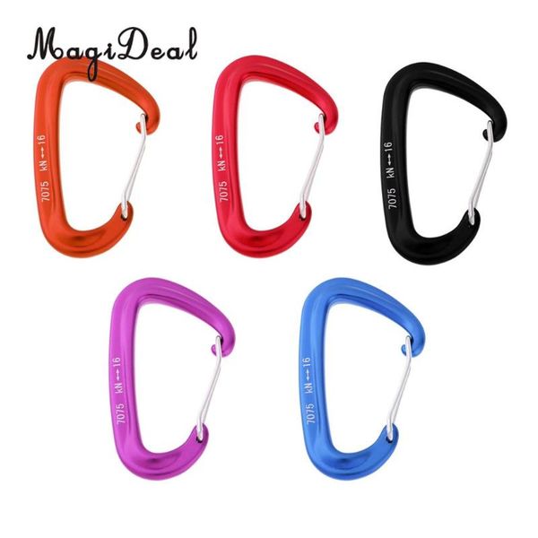 cords, slings and webbing 5pcs heavy duty aluminium carabiners clips 16kn for hammock camping hiking backpacking keychain sports
cords, slings and webbing 5pcs heavy duty aluminium carabiners clips 16kn for hammock camping hiking backpacking keychain sports