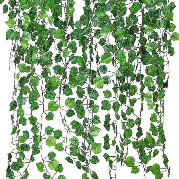 1.8m artificial vine rattan wedding ceremony craft simulated ivy foliage party green leaves diy garland decoration headbands decorative flow
1.8m artificial vine rattan wedding ceremony craft simulated ivy foliage party green leaves diy garland decoration headbands decorative flow