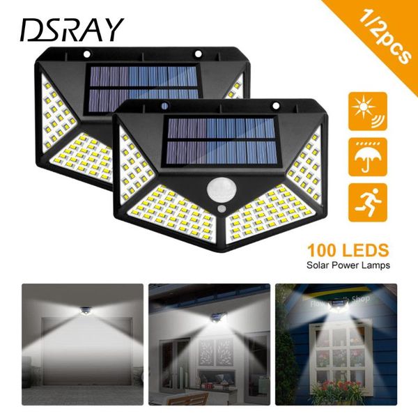 solar lamps outdoor 100 led light lamp pir motion sensor waterproof wall with energy for garden decoration
solar lamps outdoor 100 led light lamp pir motion sensor waterproof wall with energy for garden decoration