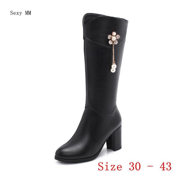 spring autumn women knee high boots heel shoes woman thigh small plus size 30 31 32 33 - 41 42 43, Black
spring autumn women knee high boots heel shoes woman thigh small plus size 30 31 32 33 - 41 42 43, Black
