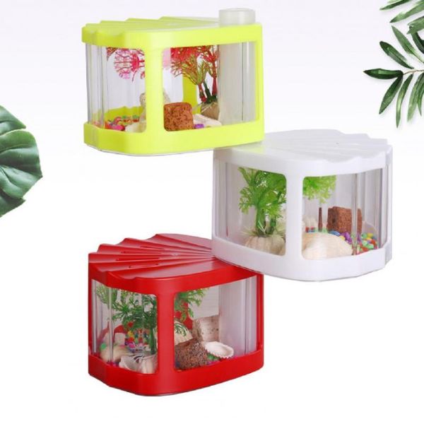 aquariums fish bowl anti-crack practical falling-proof small building block tank
aquariums fish bowl anti-crack practical falling-proof small building block tank
