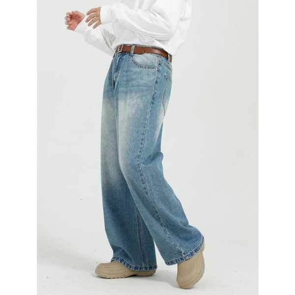men's jeans fall/winter men/women retro blue loose straight long 90s vintage casual trousers all match korean denim pants
men's jeans fall/winter men/women retro blue loose straight long 90s vintage casual trousers all match korean denim pants
