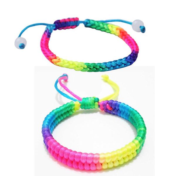 handmade rainbow rope bracelet for women men thread braided bracelets bangles gay pride jewelry accessories 2021 charm, Golden;silver
handmade rainbow rope bracelet for women men thread braided bracelets bangles gay pride jewelry accessories 2021 charm, Golden;silver
