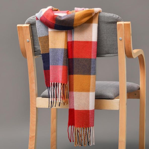 scarves 2021 plaid cashmere women scarf winter warm shawl and wraps bandana pashmina soft long tassel female foulard bufandas, Blue;gray
scarves 2021 plaid cashmere women scarf winter warm shawl and wraps bandana pashmina soft long tassel female foulard bufandas, Blue;gray