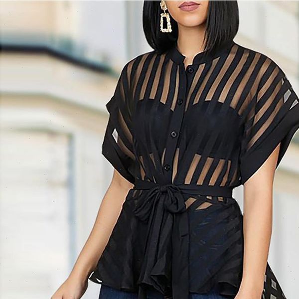 z25 women shirts mesh net blouse sheer short sleeve ladies shirt black front hollow womens clothing female blouses, White
z25 women shirts mesh net blouse sheer short sleeve ladies shirt black front hollow womens clothing female blouses, White