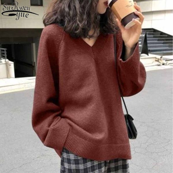 winter clothes women fashion lazy v-neck solid women's sweater autumn long sleeve knitted jumper pullover 11652 210427, White;black
winter clothes women fashion lazy v-neck solid women's sweater autumn long sleeve knitted jumper pullover 11652 210427, White;black