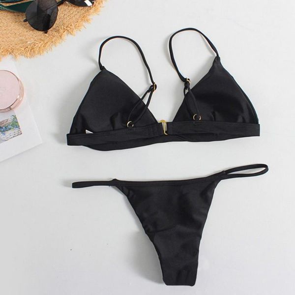 women's swimwear low waist bikini women swimsuit push up female bathing suit triangle brazilian set 2021 beachwear thong, White;black
women's swimwear low waist bikini women swimsuit push up female bathing suit triangle brazilian set 2021 beachwear thong, White;black