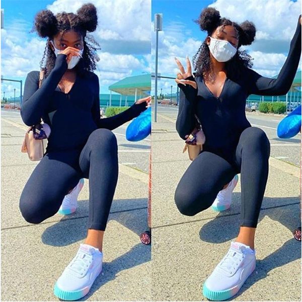 solid color women playsuit 2021 front zipper v-neck long sleeves pants casual leotard jumpsuit female spring fall women's jumpsuits & r, Black;white
solid color women playsuit 2021 front zipper v-neck long sleeves pants casual leotard jumpsuit female spring fall women's jumpsuits & r, Black;white