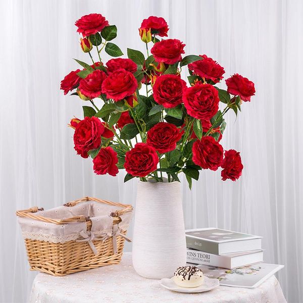 pcs/lot 3 heads artificial peony flowers branch european decorative flower arrangement rose wedding decoration & wreaths
pcs/lot 3 heads artificial peony flowers branch european decorative flower arrangement rose wedding decoration & wreaths