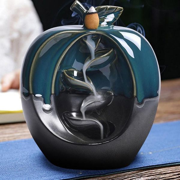 ceramic backflow incense burner classic aromatic censer lucky furnace home ornaments decorative crafts fragrance lamps
ceramic backflow incense burner classic aromatic censer lucky furnace home ornaments decorative crafts fragrance lamps