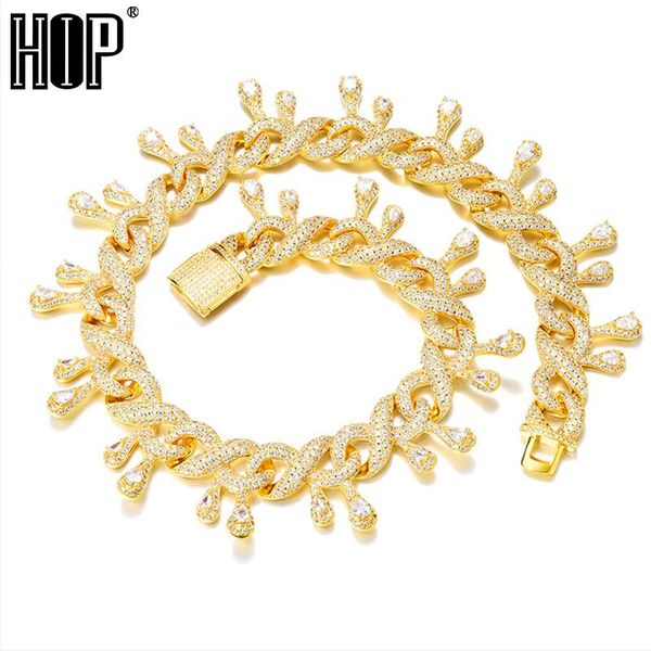 hip hop 15mm bling iced out water drip box clasp cuban chain cz stone cubic zirconia necklaces for men women jewelry chains, Silver
hip hop 15mm bling iced out water drip box clasp cuban chain cz stone cubic zirconia necklaces for men women jewelry chains, Silver