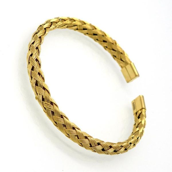 bangle bracelets on hand women jewelry fashion twist braid steel wire open bracelet stainless bangles women's accessories, Black
bangle bracelets on hand women jewelry fashion twist braid steel wire open bracelet stainless bangles women's accessories, Black