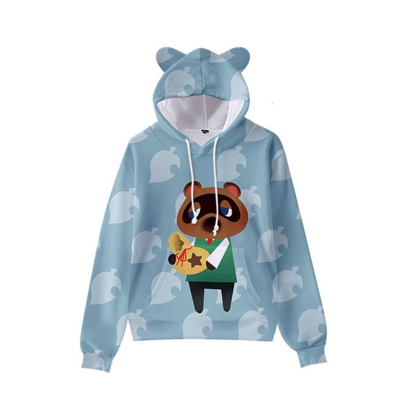 women hoodie animal crossing 3d sweatshirt lady anime clothes cat ear boy girls cartoon fashion cute adult/children, Black
women hoodie animal crossing 3d sweatshirt lady anime clothes cat ear boy girls cartoon fashion cute adult/children, Black