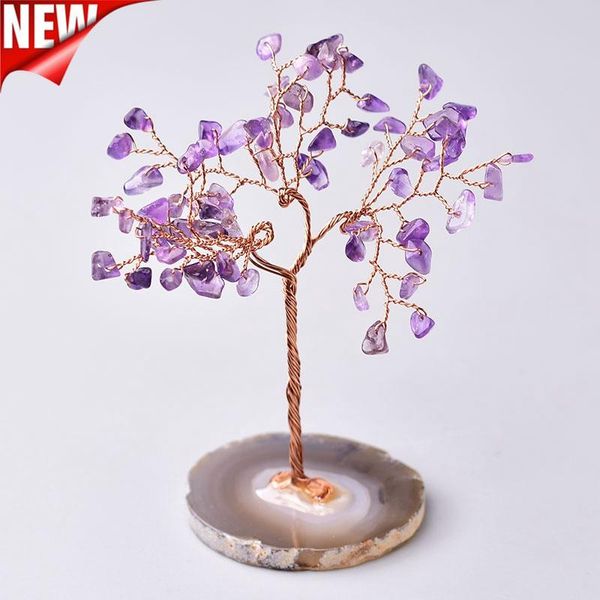 natural crystal tree amethyst rose quartz aquamarine lucky decoration agate slices mineral stone home decor christmas gift decorative object
natural crystal tree amethyst rose quartz aquamarine lucky decoration agate slices mineral stone home decor christmas gift decorative object