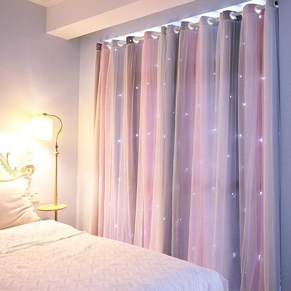 curtain & drapes 2021 non perforated installation bedroom shading cloth net red children's room girl princess
curtain & drapes 2021 non perforated installation bedroom shading cloth net red children's room girl princess