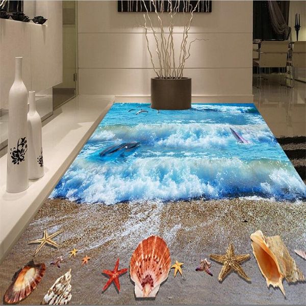 wallpapers wellyu custom wallpaper 3d summer beach starfish dolphin flooring decoration drawing living room self-adhesive tiles
wallpapers wellyu custom wallpaper 3d summer beach starfish dolphin flooring decoration drawing living room self-adhesive tiles