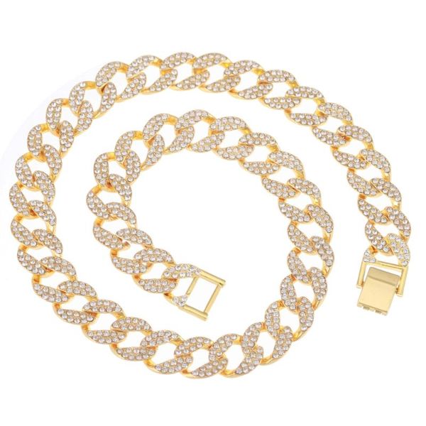 pendant necklaces miami curb cuban chain necklace 15mm 24inches gold color icedout paved rhinestones cz bling rapper men hip hop jewelry, Silver
pendant necklaces miami curb cuban chain necklace 15mm 24inches gold color icedout paved rhinestones cz bling rapper men hip hop jewelry, Silver