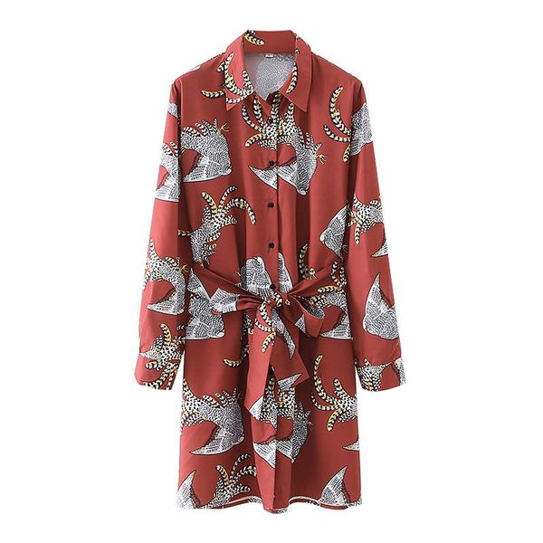 fashion red digital animal print dresses long sleeve ladies turndown collar dress slim vestidos spring mini casual, Black;gray
fashion red digital animal print dresses long sleeve ladies turndown collar dress slim vestidos spring mini casual, Black;gray
