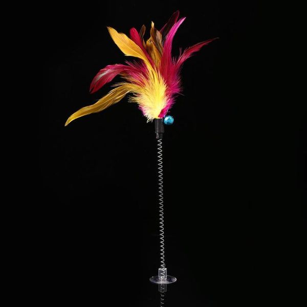 bookmark interactive pet cat teasing electronic toy stick with plush, feathers, feathers suction bell rings
bookmark interactive pet cat teasing electronic toy stick with plush, feathers, feathers suction bell rings