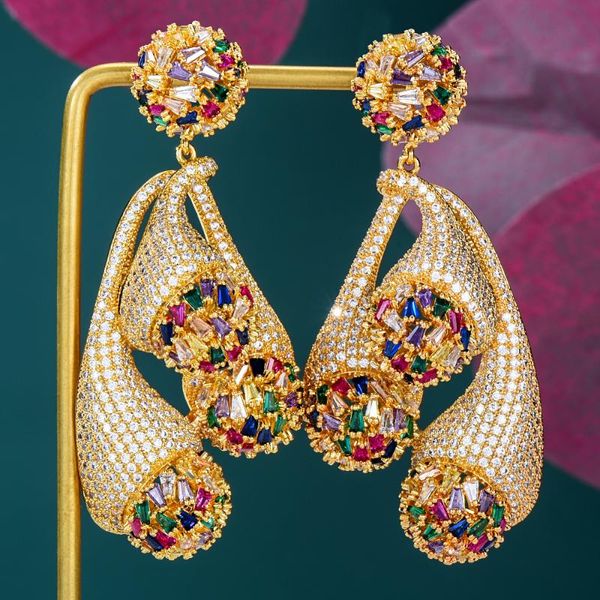 earrings & necklace godki big fashion luxury 2pcs ball statement jewelry set for women wedding party full zircon dubai bridal 2021, Silver 
earrings & necklace godki big fashion luxury 2pcs ball statement jewelry set for women wedding party full zircon dubai bridal 2021, Silver