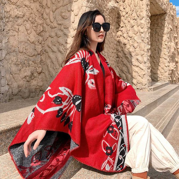 tibet qinghai tourism scarf fork shawl dual-purpose thickened nepale national cloak blanket autumn and winter, Blue;gray
tibet qinghai tourism scarf fork shawl dual-purpose thickened nepale national cloak blanket autumn and winter, Blue;gray