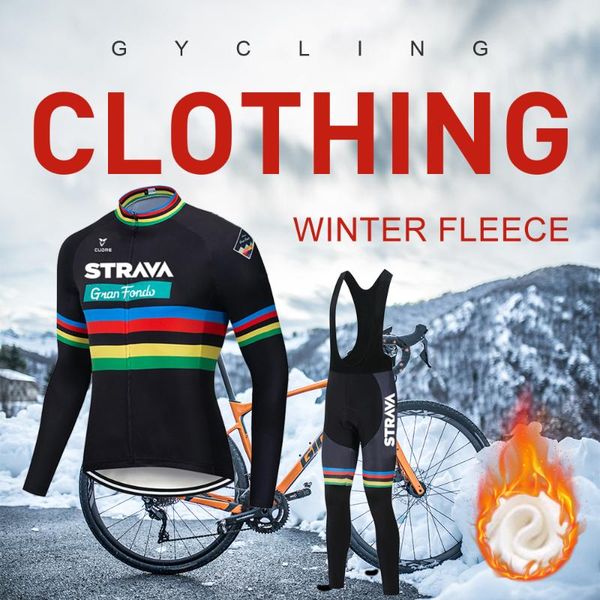 racing sets 2021 winter fleece pro cycling jersey set mountian bike clothing clothes ropa ciclismo running strava, Black;blue
racing sets 2021 winter fleece pro cycling jersey set mountian bike clothing clothes ropa ciclismo running strava, Black;blue