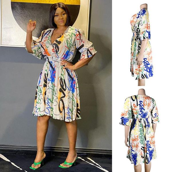 casual dresses tsxt 2021 african style women printed collect waist midi dress lady deep v-neck half sleeve high plus size, Black;gray
casual dresses tsxt 2021 african style women printed collect waist midi dress lady deep v-neck half sleeve high plus size, Black;gray