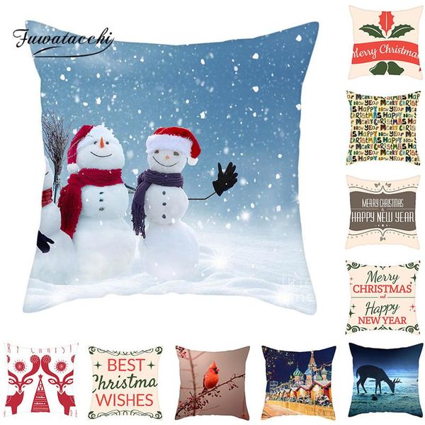 cushion/decorative pillow fuwatacchi merry christmas cushion cover pillowcases cartoon snowmen throw case for home sofa decorative pillows
cushion/decorative pillow fuwatacchi merry christmas cushion cover pillowcases cartoon snowmen throw case for home sofa decorative pillows