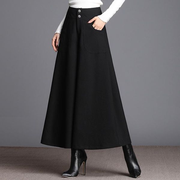 women's pants & capris vintage elegant high waist wide leg skirt women autumn winter fashion loose casual black ladies trousers mom 985, Black;white
women's pants & capris vintage elegant high waist wide leg skirt women autumn winter fashion loose casual black ladies trousers mom 985, Black;white