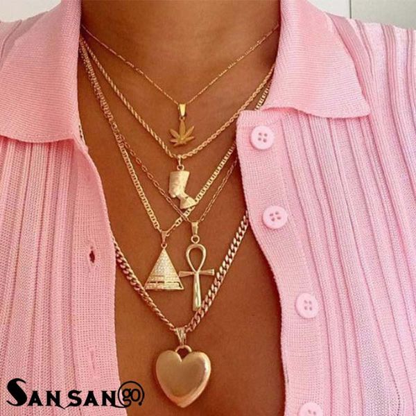 pendant necklaces elegant maple heart shape leaf cross portrait necklace for women fashion multilayer neck choker party jewelry, Silver
pendant necklaces elegant maple heart shape leaf cross portrait necklace for women fashion multilayer neck choker party jewelry, Silver