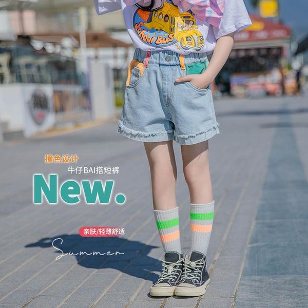 girls' shorts summer wear 2021 arrival jeans thin children's trouser for promotion 7-62, Black
girls' shorts summer wear 2021 arrival jeans thin children's trouser for promotion 7-62, Black