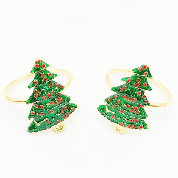 napkin rings 12pcs/set christmas tree crutch diamond buckle holder for restaurant banquet el home table decoration
napkin rings 12pcs/set christmas tree crutch diamond buckle holder for restaurant banquet el home table decoration