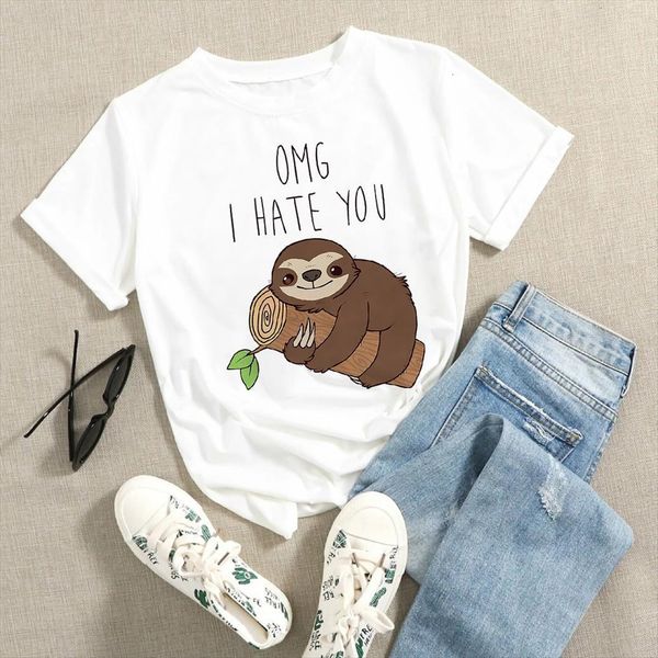 arrivals minimalism i you letter womens printed short sleeve modern girl cartoon design style graphic female, White
arrivals minimalism i you letter womens printed short sleeve modern girl cartoon design style graphic female, White