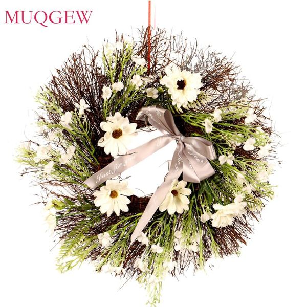 decorative flowers & wreaths spring leaf wreath wall decoration artificial plastic plant home front door party supplies gifts diy decora
decorative flowers & wreaths spring leaf wreath wall decoration artificial plastic plant home front door party supplies gifts diy decora
