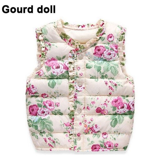 waistcoat new girls vests children's down cotton warm baby sweet floral kids outerwear 2-6 years q62a, Camo
waistcoat new girls vests children's down cotton warm baby sweet floral kids outerwear 2-6 years q62a, Camo