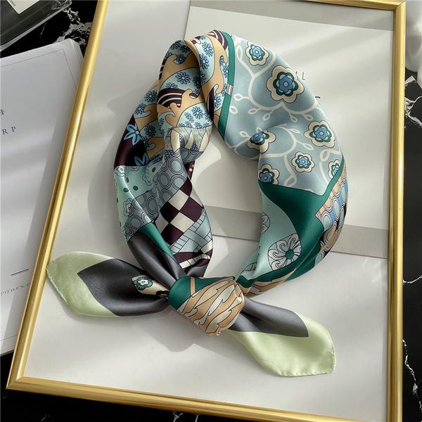 scarves 2021 seats shawl dame hair tape print women head wrap square fashion foulard women's hijab bandana necklace, Blue;gray
scarves 2021 seats shawl dame hair tape print women head wrap square fashion foulard women's hijab bandana necklace, Blue;gray