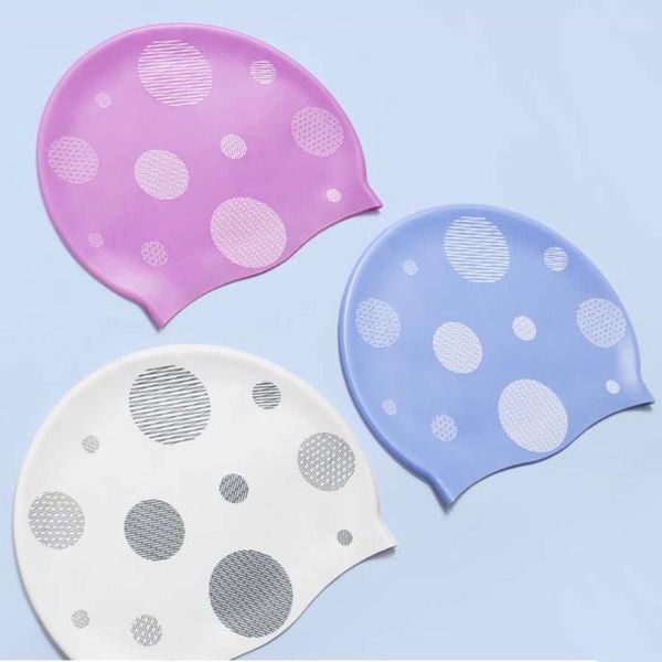 swimming caps cap silicone women colorful waterproof protect ears long hair sports high elastic adults swim pool hat
swimming caps cap silicone women colorful waterproof protect ears long hair sports high elastic adults swim pool hat
