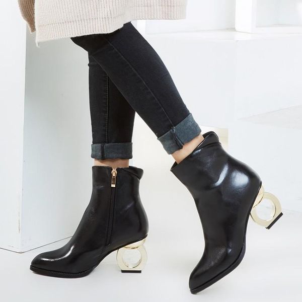 boots big size 9 10 11-18 women shoes ankle for ladies woman winter special heel side zipper, Black
boots big size 9 10 11-18 women shoes ankle for ladies woman winter special heel side zipper, Black