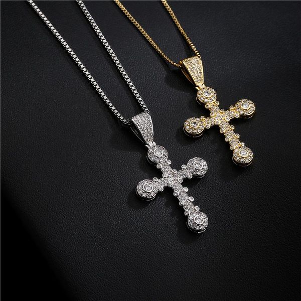 pendant necklaces buy 2021 fashion gold/silver color full cz pave setting cross necklace for women men christian jewelry
pendant necklaces buy 2021 fashion gold/silver color full cz pave setting cross necklace for women men christian jewelry