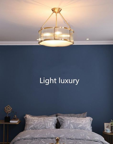 ceiling lights american full copper semi-ceiling lamp post modern light luxury bedroom wave art lampshade creative simple study
ceiling lights american full copper semi-ceiling lamp post modern light luxury bedroom wave art lampshade creative simple study