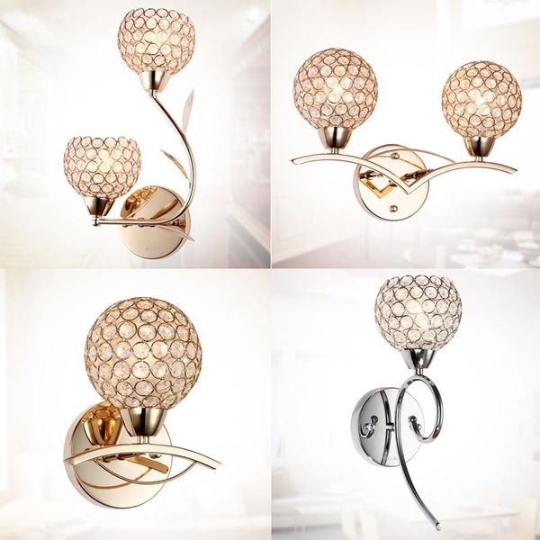 wall lamp modern indoor lighting 40w metal + crystal shade bedside for bedroom high bright fixture in the bathroom
wall lamp modern indoor lighting 40w metal + crystal shade bedside for bedroom high bright fixture in the bathroom