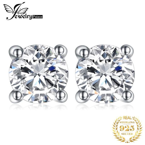 round 1ct simulated diamond cz stud earrings 925 sterling silver for women girls korean fashion jewelry 2021, Golden;silver
round 1ct simulated diamond cz stud earrings 925 sterling silver for women girls korean fashion jewelry 2021, Golden;silver
