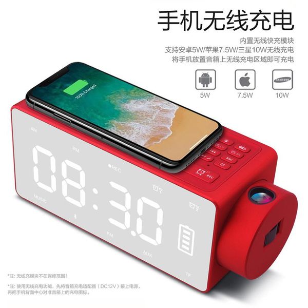 desk & table clocks electronic clock digital wireless charging led numbers electronica hogar wall ba60szz