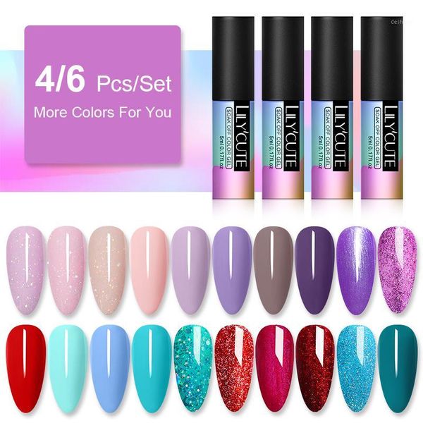 4/6pcs nail art gel polish set semi permanent long lasting soak off base coat for manicures led polish1
4/6pcs nail art gel polish set semi permanent long lasting soak off base coat for manicures led polish1
