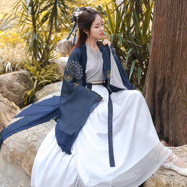 stage wear chinese folk dance fairy ancient costume hanfu dress for women tang dynasty elegant style embroidery clothes, Black;red
stage wear chinese folk dance fairy ancient costume hanfu dress for women tang dynasty elegant style embroidery clothes, Black;red